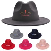 Outrider Felt Wide Brim Fedora Cowboy Hat