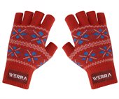 Piras Kids Jacquard Fingerless Gloves