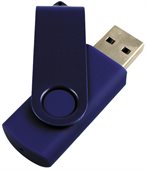 Pivot 4GB Blue Flash Drive Lacquered Clip