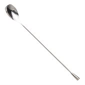 Plain Shafted 30cm Angled Bar Spoon