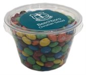 Plastic Tub With 100g Of M&Ms