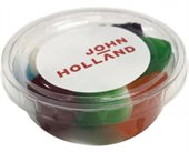Plastic Tub With 50g Of Mixed Lollies