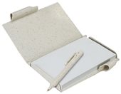 Pocket Size Wheat Straw Notebook Set