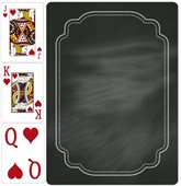 Poker Playing Cards Customisable Frame Theme Back
