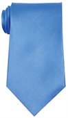 Polyester Tie In French Blue