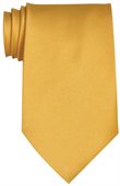 Polyester Tie In Gold
