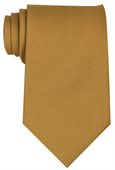 Polyester Tie In Vegas Gold
