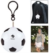 Poncho In Plastic Soccer Ball