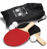 Portable 2 Piece Table Tennis Set