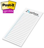 Post-it® 2 3/4" x 6" Super Sticky Notes