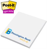 Post-it® 3" x 3" Super Sticky Notes