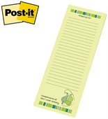 Post-it® 3" x 8" Spot Colour Notes