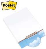 Post-it® Circle Super Sticky Angled Note Pad