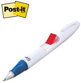 Post-it® Combo Flag & Blue Ink Pen