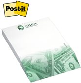 Post-it® Rectangular Super Sticky Angled Note Pad