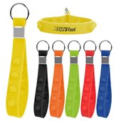 Push & Pop It Silicone Colour Keyring