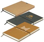 Quantum Soft Recycled Leather Cover Notebook