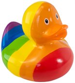 Rainbow Rubber Duck