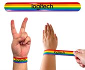 Rainbow Slap Bracelet