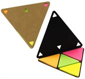 Rainbow Triad Sticky Note Pad