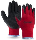 Red Palm Dipped Gloves