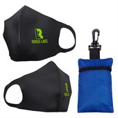 Reusable Polyester Mask With Pouch