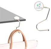 Round Curved Desk Bag Holder