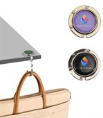 Round Foldable Desk Bag Holder