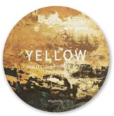 Round Shaped Frosted Metal Coaster