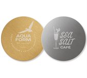 Round Shaped Metal Coaster