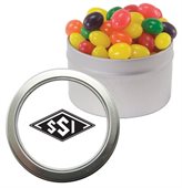 Round Window Tin Packed With Jelly Beans