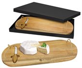 Rustic Cheese Board With Rope Handles