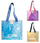 Shimmer Iridescent Clear Tote Bag