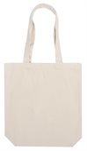 Shoptastic Natural Canvas Tote Bag