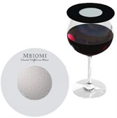Silicone Screened Wine Glass Bug Cover