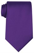 Silk Tie In Purple