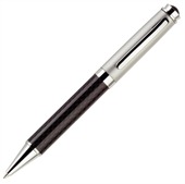 Silver Carbon Fibre Pen