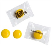 Single Yellow Big Chewy Fruits Clear Bag