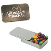 Slider Tin Packed With Chocolate Beans