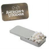 Slider Tin Packed With Peppermints