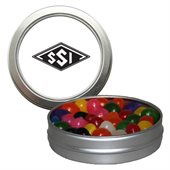 Slim Candy Window Tin Packed With Jelly Beans