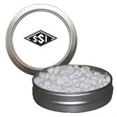 Slim Candy Window Tin Packed With Sugar Free Peppermints
