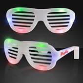 Slotted Multicolour LED Blinking Glasses