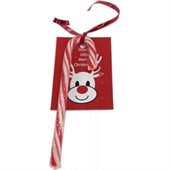 Small 15cm Candy Cane Gift Card