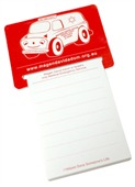 Small Rectangle Magnet Notepad Combo