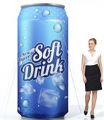 Soda Can Shaped Inflatable