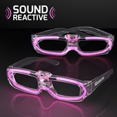 Sound Reactive Pink Party Shades
