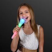 Sound Sensitive Light Up LED Microphone Toy