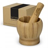 SpiceMaster Bamboo Mortar and Pestle