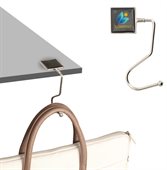 Square Curved Desk Bag Holder